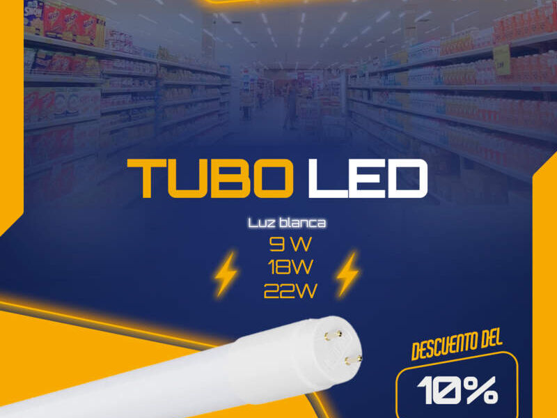 Tubo led 18w Cochabamba