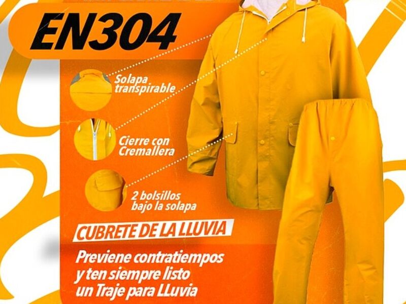 Impermeable EN304 Bolivia