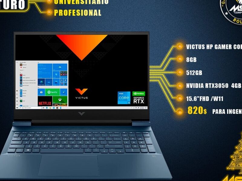 Laptop Gamer HP Bolivia